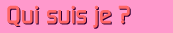 Faisons connaissance !!!